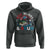Funny Fishing Hoodie Red White Bruh Fisherman Gift American Flag - Wonder Print Shop