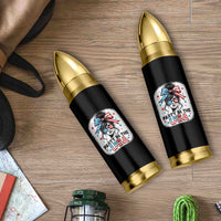 Party In USA Girls 4th of July Bullet Tumbler Messy Bun USA - Wonder Print Shop