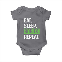 Eat Sleep Roblox Repeat Baby Onesie Funny Video Game Lovers Gamers