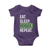 Eat Sleep Roblox Repeat Baby Onesie Funny Video Game Lovers Gamers