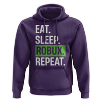 Eat Sleep Roblox Repeat Hoodie Funny Video Game Lovers Gamers