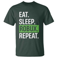 Eat Sleep Roblox Repeat T Shirt Funny Video Game Lovers Gamers