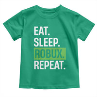 Eat Sleep Roblox Repeat Toddler T Shirt Funny Video Game Lovers Gamers