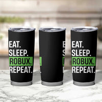 Eat Sleep Roblox Repeat Tumbler Cup Funny Video Game Lovers Gamers