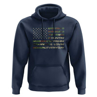 Hunting Fishing Loving Hoodie Hunter Fisher Camo American Flag
