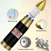 Funny Retirement Bullet Tumbler Warning A Retired Person On The Premises Knows Everything