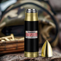 Funny Retirement Bullet Tumbler Warning A Retired Person On The Premises Knows Everything