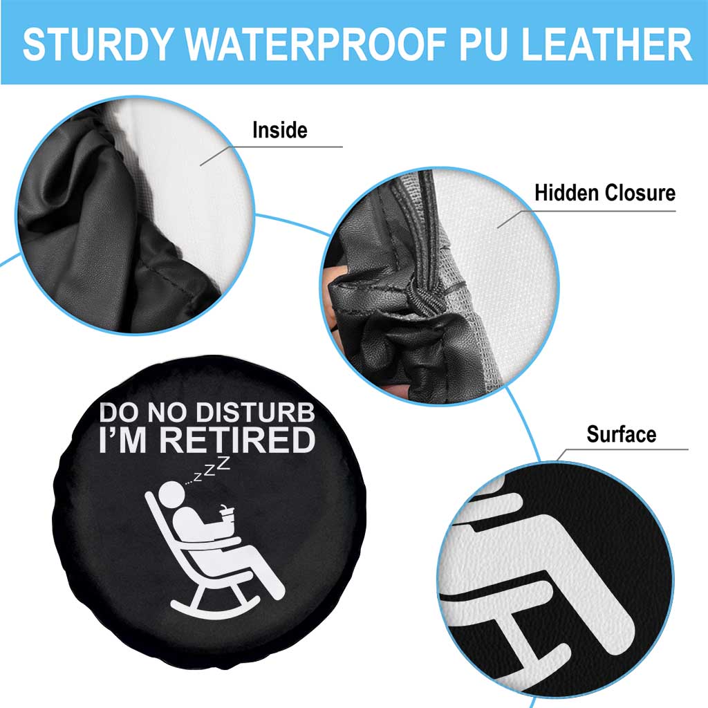 Retirement Gifts For Men Spare Tire Cover Do Not Disturb Im Retired