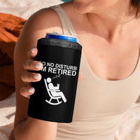 Retirement Gifts For Men 4 in 1 Can Cooler Tumbler Do Not Disturb Im Retired