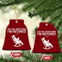 Retirement Gifts For Men Ceramic Ornament Do Not Disturb Im Retired