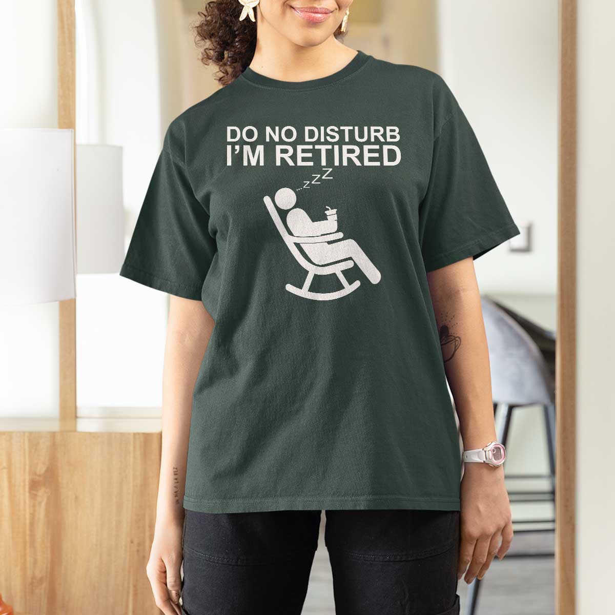 Retirement Gifts For Men T Shirt For Women Do Not Disturb Im Retired