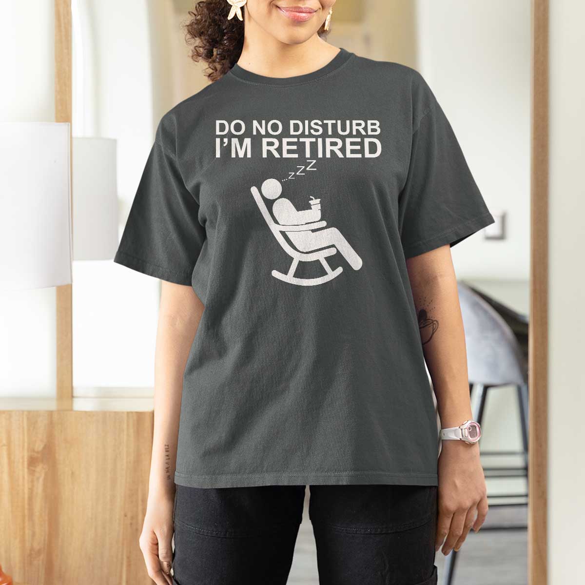 Retirement Gifts For Men T Shirt For Women Do Not Disturb Im Retired