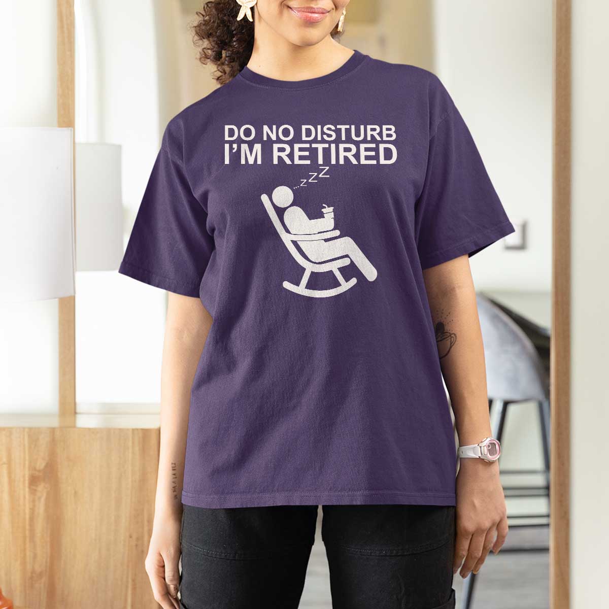 Retirement Gifts For Men T Shirt For Women Do Not Disturb Im Retired
