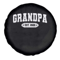 Grandpa Est 2026 Spare Tire Cover Promoted To Grandpa Paternity Fathers Day - Wonder Print Shop