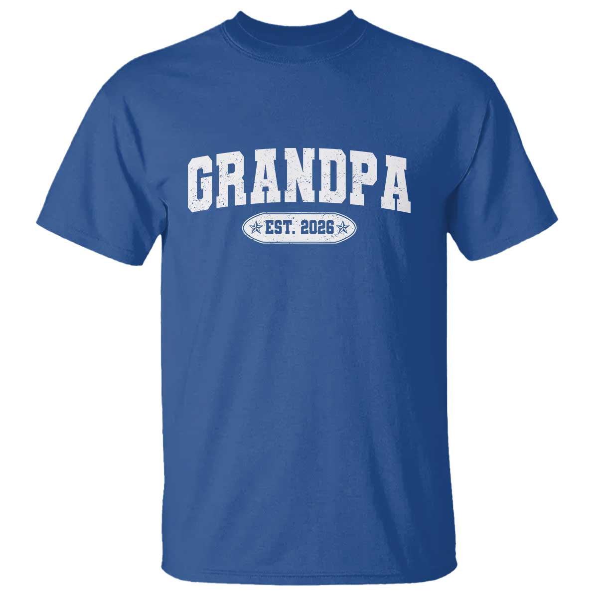 Grandpa Est 2026 T Shirt Promoted To Grandpa Paternity Fathers Day - Wonder Print Shop