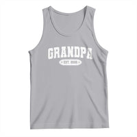 Grandpa Est 2026 Tank Top Promoted To Grandpa Paternity Fathers Day - Wonder Print Shop