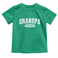 Grandpa Est 2026 Toddler T Shirt Promoted To Grandpa Paternity Fathers Day - Wonder Print Shop