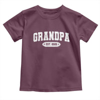 Grandpa Est 2026 Toddler T Shirt Promoted To Grandpa Paternity Fathers Day - Wonder Print Shop