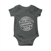 Promoted To Grandpa Est. 2026 Baby Onesie Grandparents Baby Announcement Fathers Day - Wonder Print Shop