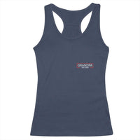 Grandpa Est 2026 Racerback Tank Top Logo Promoted To Grandpa Paternity Fathers Day - Wonder Print Shop