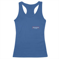 Grandpa Est 2026 Racerback Tank Top Logo Promoted To Grandpa Paternity Fathers Day - Wonder Print Shop