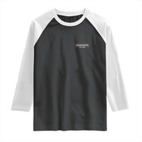 Grandpa Est 2026 Raglan Shirt Logo Promoted To Grandpa Paternity Fathers Day - Wonder Print Shop