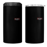 Big Bro Est 2026 4 in 1 Can Cooler Tumbler Brother Announcement