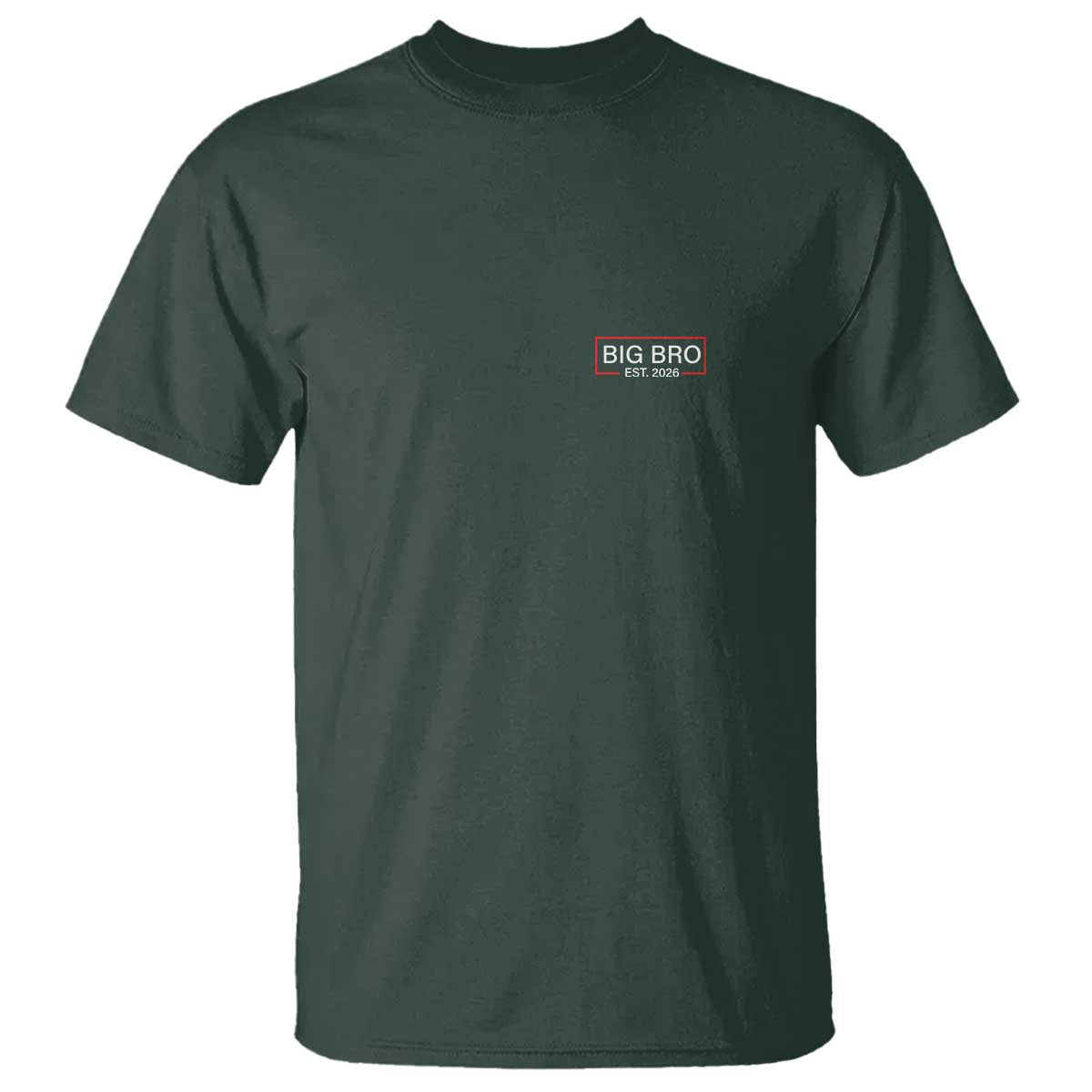 Big Bro Est 2026 T Shirt Brother Announcement