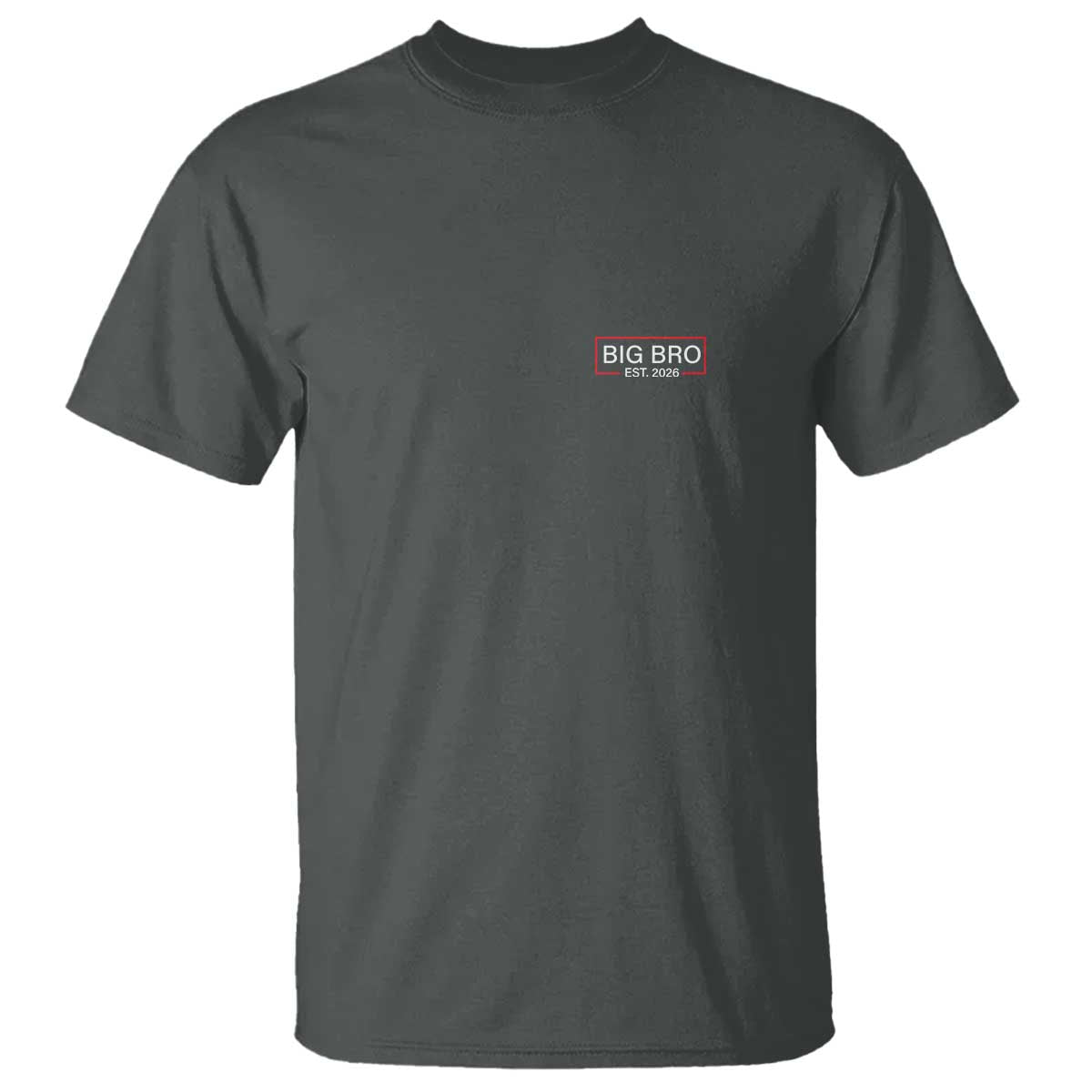 Big Bro Est 2026 T Shirt Brother Announcement