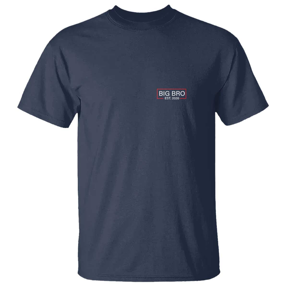 Big Bro Est 2026 T Shirt Brother Announcement