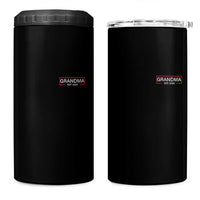 Grandma Est 2026 4 in 1 Can Cooler Tumbler First Mothers Day Grandparents Baby Announcement