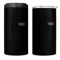 New Dad 2026 4 in 1 Can Cooler Tumbler First Fathers Day Promoted To Daddy Est 2026 - Wonder Print Shop
