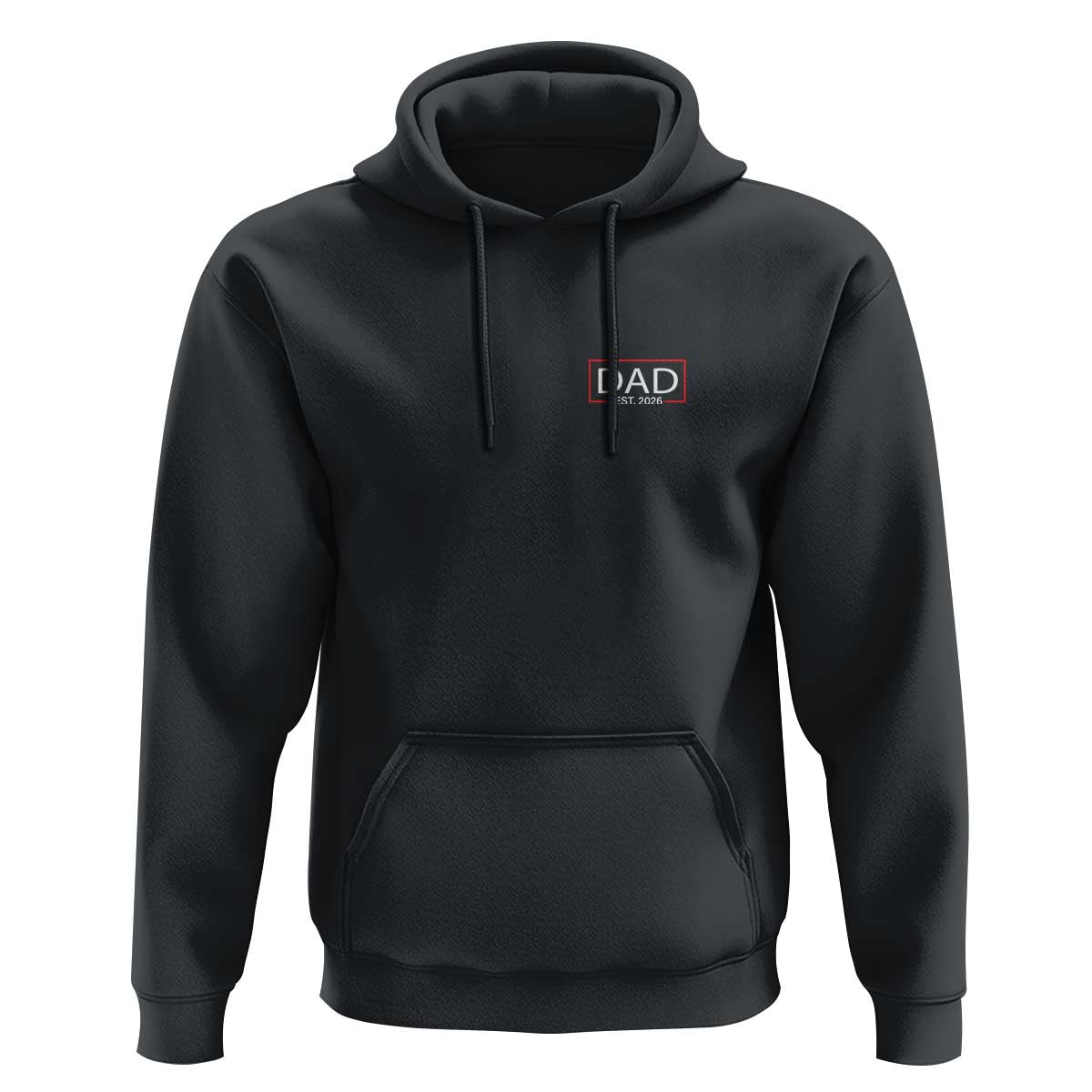 New Dad 2026 Hoodie First Fathers Day Promoted To Daddy Est 2026 - Wonder Print Shop