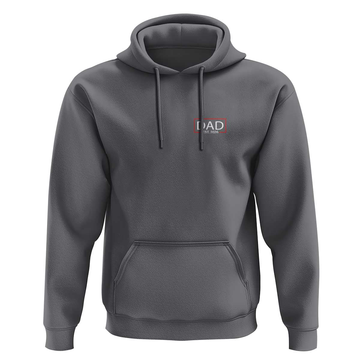 New Dad 2026 Hoodie First Fathers Day Promoted To Daddy Est 2026 - Wonder Print Shop