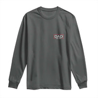 New Dad 2026 Long Sleeve Shirt First Fathers Day Promoted To Daddy Est 2026 - Wonder Print Shop