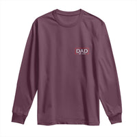 New Dad 2026 Long Sleeve Shirt First Fathers Day Promoted To Daddy Est 2026 - Wonder Print Shop