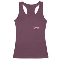 New Dad 2026 Racerback Tank Top First Fathers Day Promoted To Daddy Est 2026 - Wonder Print Shop