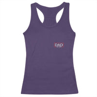 New Dad 2026 Racerback Tank Top First Fathers Day Promoted To Daddy Est 2026 - Wonder Print Shop