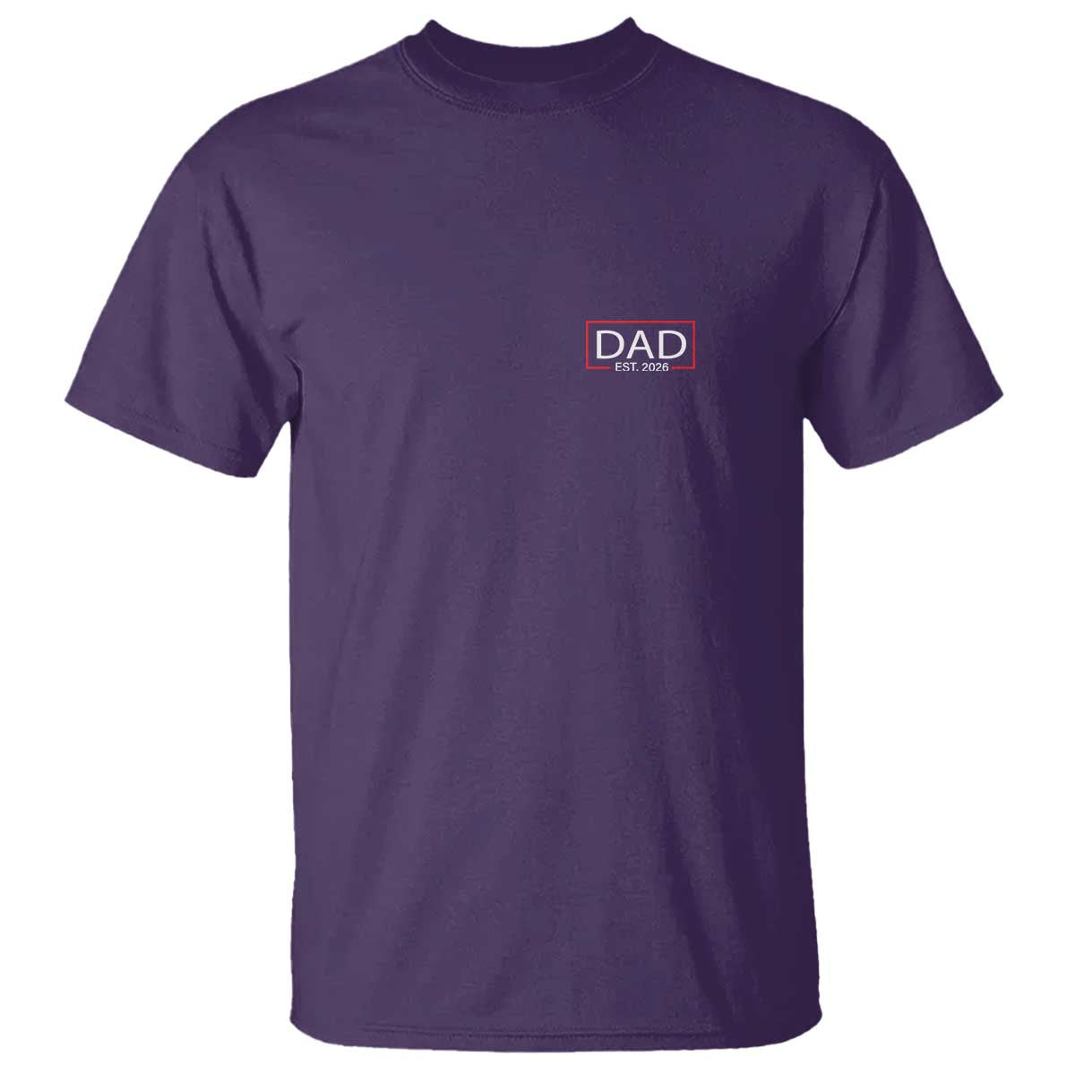 New Dad 2026 T Shirt First Fathers Day Promoted To Daddy Est 2026 - Wonder Print Shop
