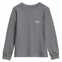 New Dad 2026 Youth Sweatshirt First Fathers Day Promoted To Daddy Est 2026 - Wonder Print Shop