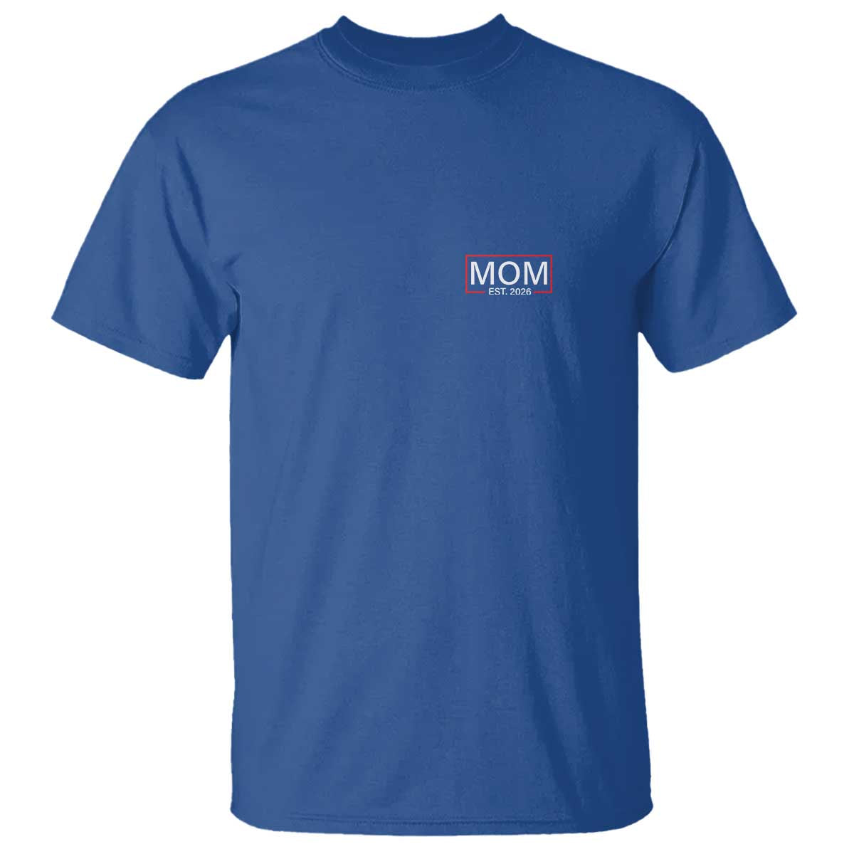 Mom Est 2026 T Shirt New Mama Pregnancy Reveal