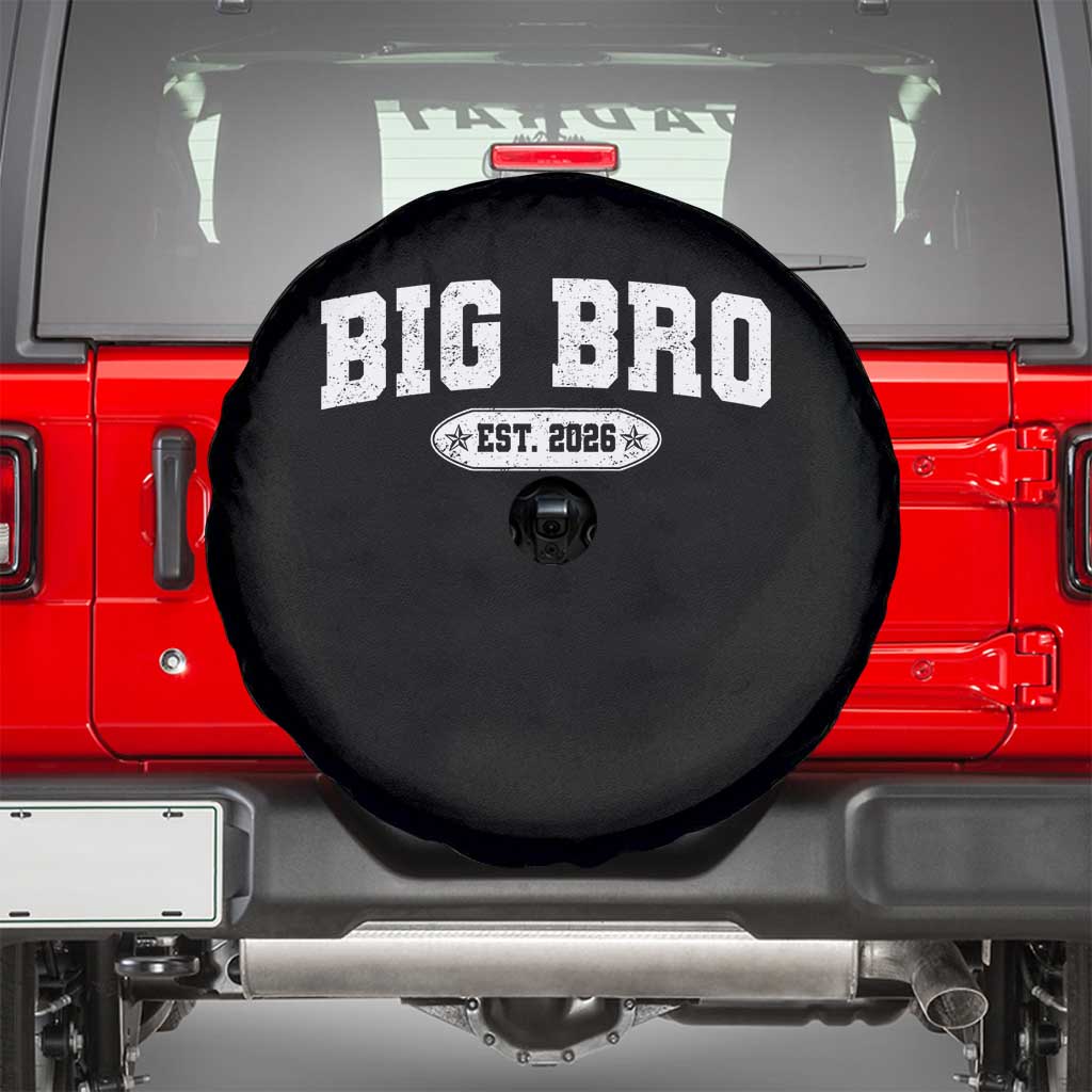 Big Bro Est 2026 Spare Tire Cover Promoted To Brother Sibling Reveal