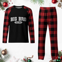 Big Bro Est 2026 Plaid Pajama Set Promoted To Brother Sibling Reveal