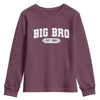 Big Bro Est 2026 Youth Sweatshirt Promoted To Brother Sibling Reveal