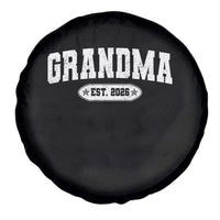 Grandma Est 2026 Spare Tire Cover Promoted To Grandparents Mothers Day