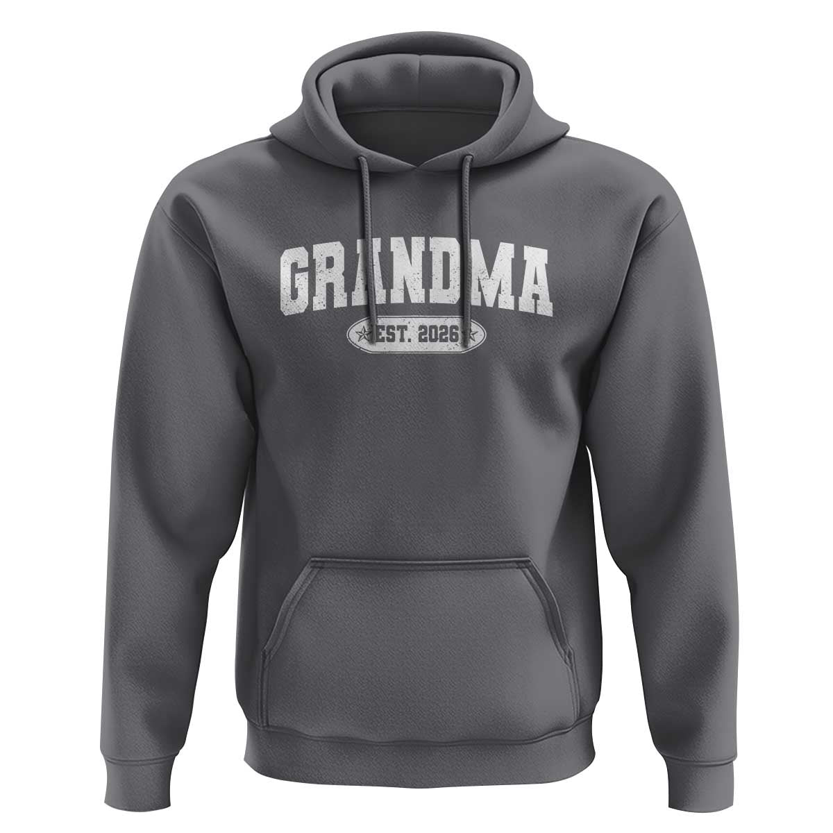 Grandma Est 2026 Hoodie Promoted To Grandparents Mothers Day