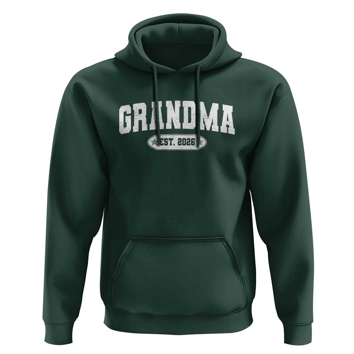 Grandma Est 2026 Hoodie Promoted To Grandparents Mothers Day