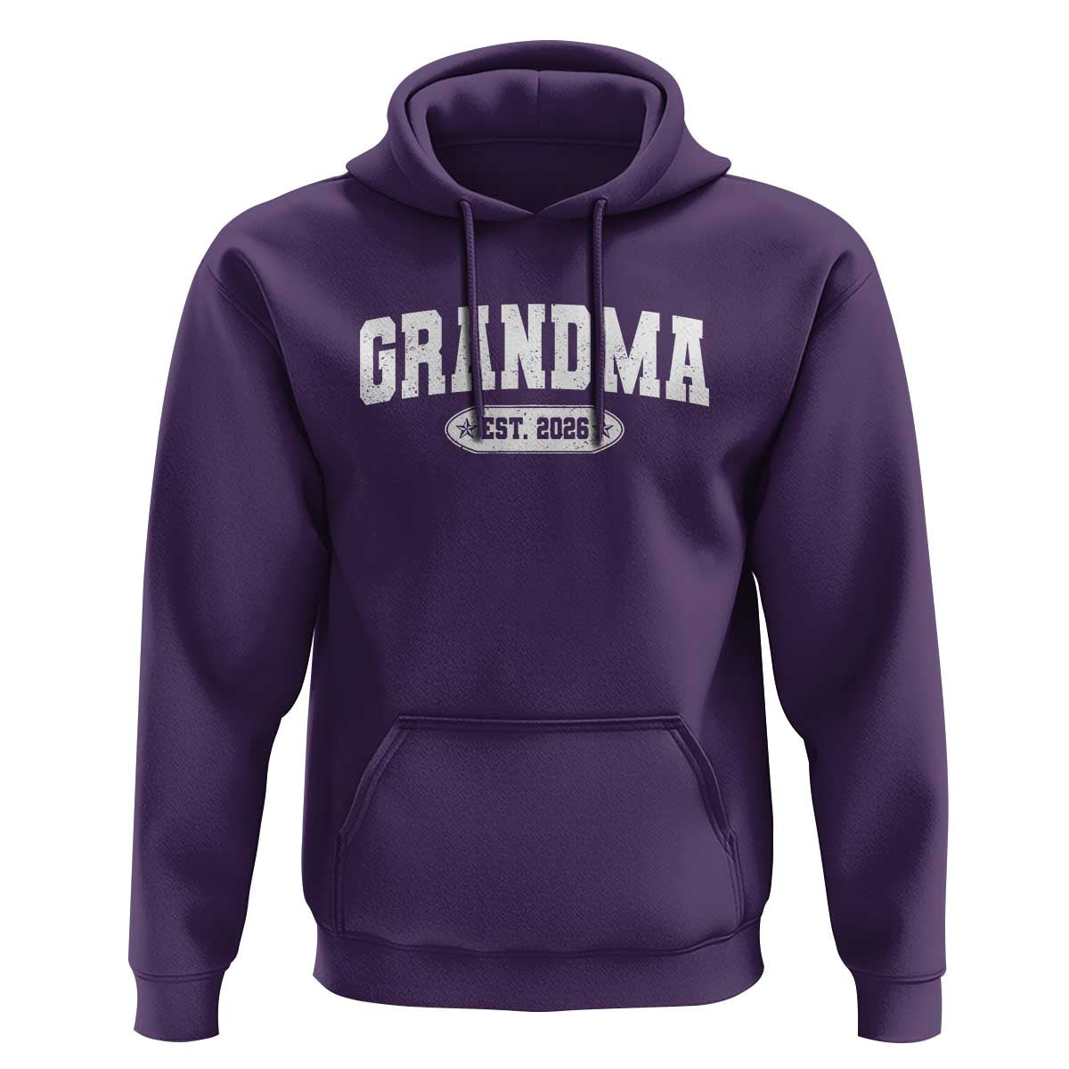 Grandma Est 2026 Hoodie Promoted To Grandparents Mothers Day