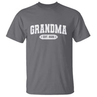 Grandma Est 2026 T Shirt Promoted To Grandparents Mothers Day