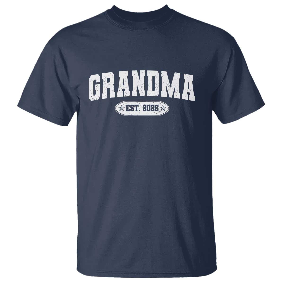 Grandma Est 2026 T Shirt Promoted To Grandparents Mothers Day